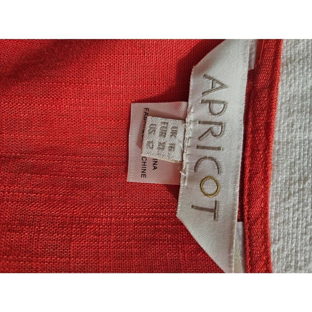 Apricot berry colored tunic. Size 12. - Picture 4 of 5